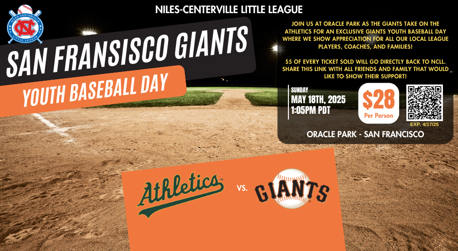 SF Giants - Youth Baseball Day