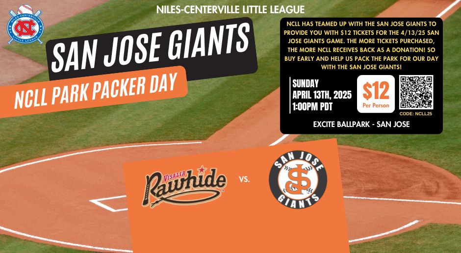 San Jose Giants - NCLL Day